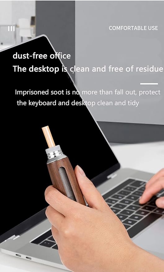 Anti-Scald Wooden Ashtray Container